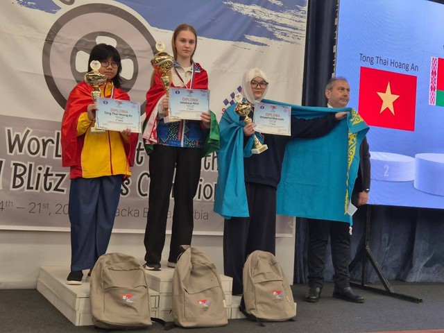 Kỳ thủ nh&iacute; Việt Nam xuất sắc đoạt HCV giải cờ vua thanh thiếu ni&ecirc;n thế giới 2026- Ảnh 2.