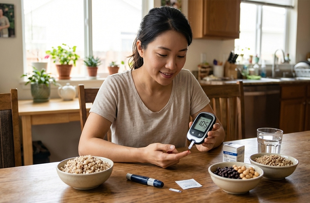 B&aacute;c sĩ chỉ c&aacute;ch theo d&otilde;i đường huyết tại nh&agrave; - Ảnh 1.