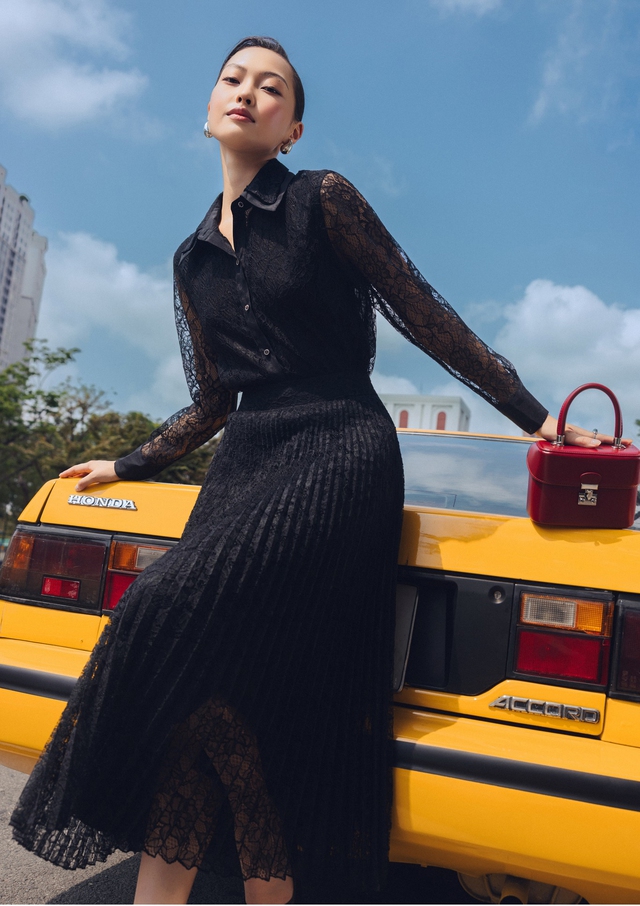 Vẻ đẹp kiêu kỳ từ áo ren, điểm nhấn cho phong cách hiện đại- Ảnh 5.