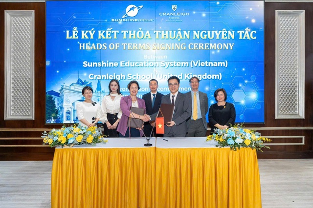 Sunshine Group hợp t&aacute;c Cranleigh School ph&aacute;t triển hệ thống gi&aacute;o dục chuẩn Anh tại Việt Nam - Ảnh 2.