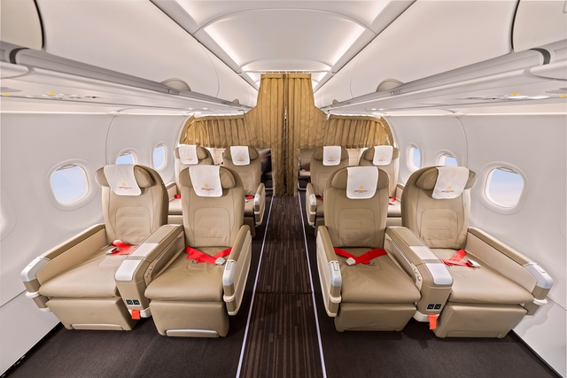 Sun Phuquoc Airways t&aacute;i cấu h&igrave;nh to&agrave;n đội t&agrave;u bay, d&ugrave;ng cả ghế c&ocirc;ng th&aacute;i học - Ảnh 2.