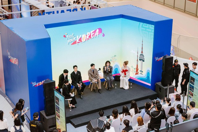 Trải nghiệm văn h&oacute;a đa gi&aacute;c quan tại Lễ hội Văn ho&aacute;, Du lịch H&agrave;n Quốc 2026 - Ảnh 1.