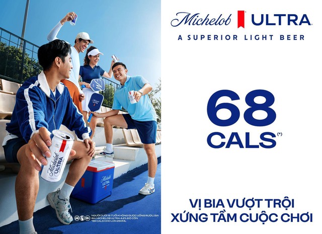 Michelob ULTRA ra mắt tại Việt Nam - lựa chọn bia cho lối sống năng động- Ảnh 1.