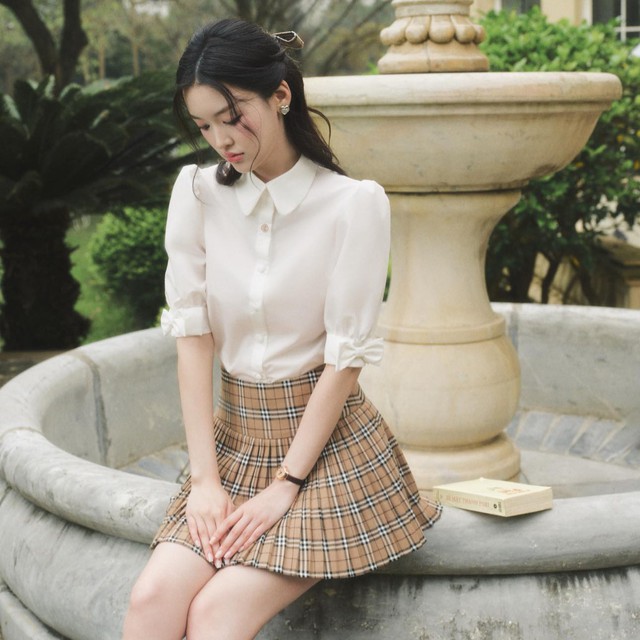 Nhẹ nhàng nhưng vẫn đủ nổi bật cùng áo blouse ngọt ngào- Ảnh 6.