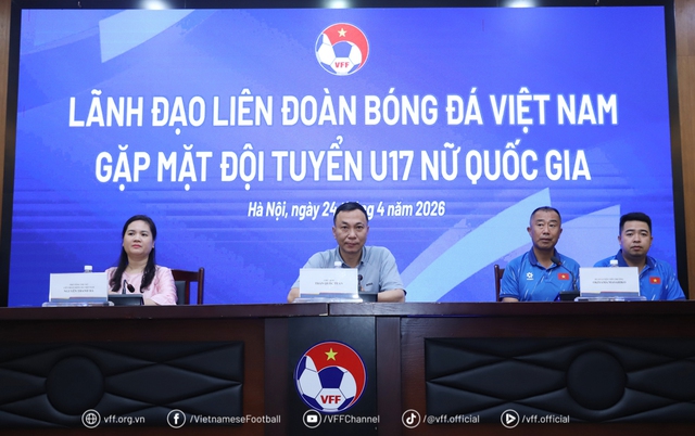 Chủ tịch VFF giao nhiệm vụ đặc biệt, U.17 nữ Việt Nam quyết đấu Trung Quốc v&agrave; Th&aacute;i Lan tại ch&acirc;u &Aacute;- Ảnh 1.