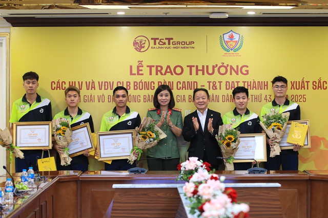 T&T Group t&agrave;i trợ lớn, Hiệp hội Thể thao CAND hướng ra đấu trường quốc tế- Ảnh 4.