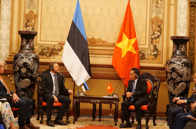 Khuyến kh&iacute;ch doanh nghiệp Estonia hợp t&aacute;c chuyển đổi số với TP.HCM- Ảnh 1.