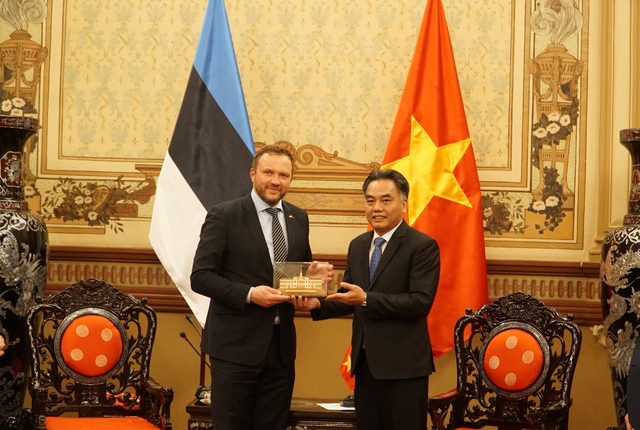 Khuyến kh&iacute;ch doanh nghiệp Estonia hợp t&aacute;c chuyển đổi số với TP.HCM- Ảnh 2.