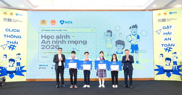 Học sinh lớp 6 đạt giải nhất cuộc thi an ninh mạng quốc gia - Ảnh 1.