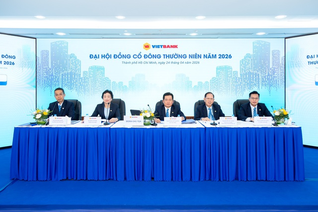 Vietbank tổ chức ĐHĐCĐ thường ni&ecirc;n 2026, th&ocirc;ng qua nhiều mục ti&ecirc;u tăng trưởng quan trọng - Ảnh 1.