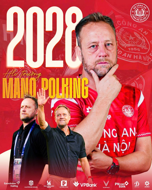 CLB CAHN v&agrave; HLV Polking t&aacute;i k&yacute; hợp đồng 2 năm, kh&aacute;t vọng c&ugrave;ng l&ecirc;n đỉnh ch&acirc;u lục- Ảnh 1.