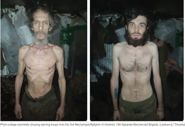 Binh sĩ ốm đ&oacute;i giơ xương, tư lệnh Ukraine mất chức - Ảnh 1.