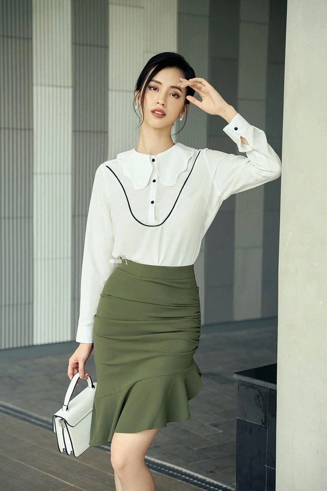 Chân váy đuôi cá, biểu tượng của vẻ đẹp đầy quyền lực- Ảnh 4.