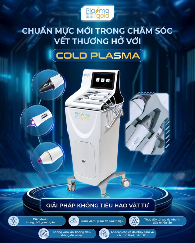 M&aacute;y Plasma lạnh c&oacute; hỗ trợ đẩy nhanh l&agrave;m l&agrave;nh vết thương như chuy&ecirc;n gia nhận định? - Ảnh 1.