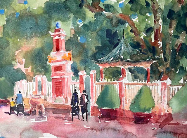 Ch&ugrave;a Gi&aacute;c L&acirc;m tr&ecirc;n 'đống v&agrave;ng bỗng nổi l&ecirc;n' ở trung t&acirc;m TP.HCM- Ảnh 1.