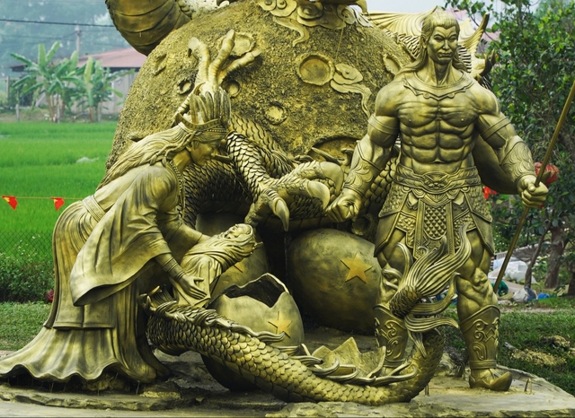 Tượng Cội Nguồn 25 tấn ở Bắc Ninh g&acirc;y sốt- Ảnh 3.