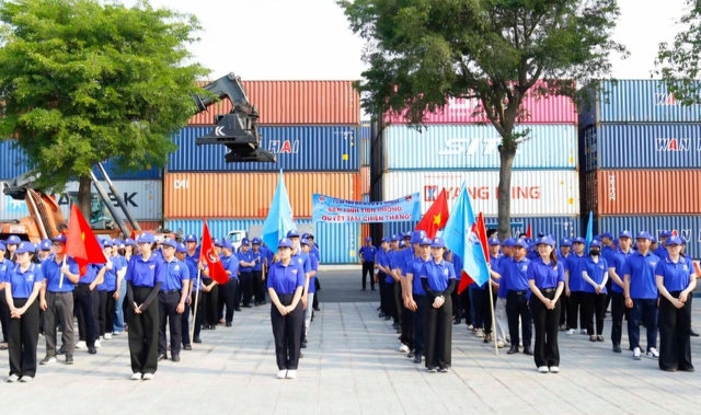 Tuổi trẻ T&acirc;n Cảng S&agrave;i G&ograve;n ph&aacute;t động phong tr&agrave;o '3 ti&ecirc;n phong quyết thắng' - Ảnh 1.