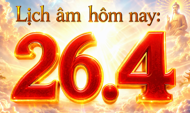 Lịch &acirc;m h&ocirc;m nay m&ugrave;ng 10 th&aacute;ng 3: Ng&agrave;y 26.4 l&agrave; ng&agrave;y g&igrave;? - Ảnh 1.