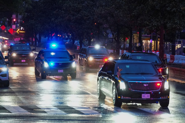 Mật vụ Mỹ sơ tán Tổng thống Trump sau tiếng động lớn- Ảnh 1.