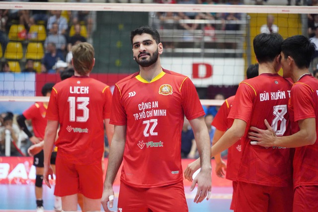 Quật ng&atilde; CLB Bi&ecirc;n Ph&ograve;ng, đội C&ocirc;ng an TP.HCM v&ocirc; địch C&uacute;p b&oacute;ng chuyền H&ugrave;ng Vương 2026- Ảnh 1.