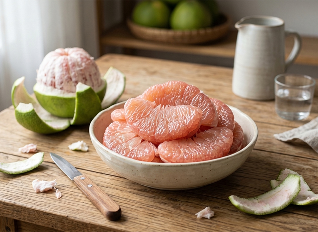 Lợi &iacute;ch của bưởi v&agrave; c&aacute;ch ăn chuẩn để kh&ocirc;ng l&atilde;ng ph&iacute; dưỡng chất - Ảnh 1.