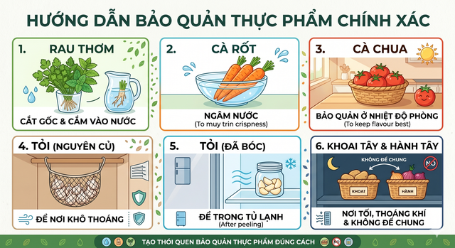 V&igrave; sao rau củ nhanh hỏng? Chuy&ecirc;n gia chỉ c&aacute;ch bảo quản đ&uacute;ng - Ảnh 2.