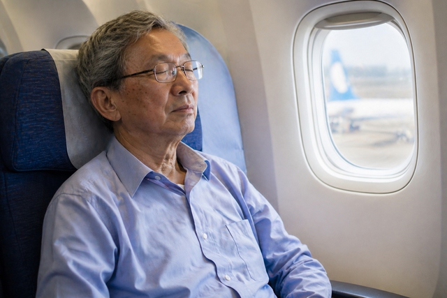 Ngồi l&acirc;u tr&ecirc;n t&agrave;u xe, m&aacute;y bay: B&aacute;c sĩ chỉ c&aacute;ch giảm đau nhức, ngừa huyết khối - Ảnh 1.