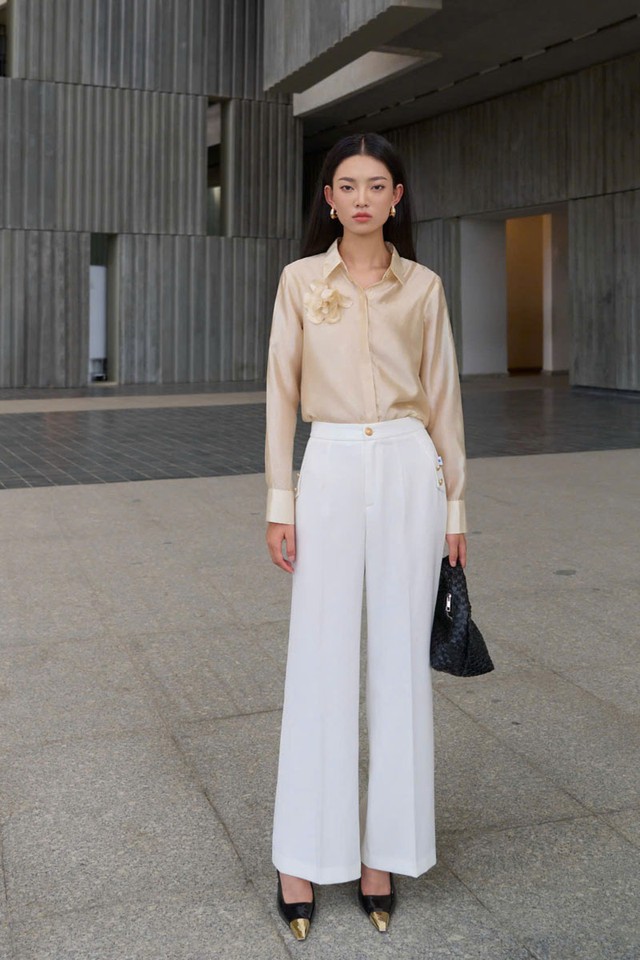 Diện trang phục phi bóng tạo chút óng ánh cho phong cách thường ngày- Ảnh 2.