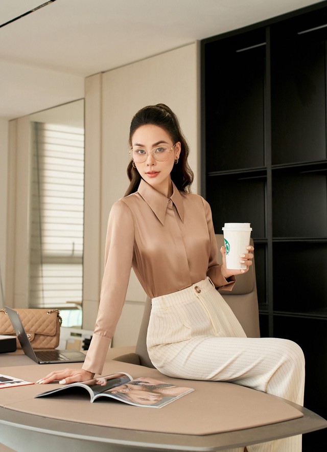 Diện trang phục phi bóng tạo chút óng ánh cho phong cách thường ngày- Ảnh 3.