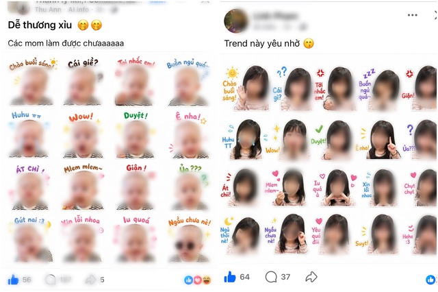 Rộ trend tạo sticker cho con bằng AI, chuy&ecirc;n gia cảnh b&aacute;o rủi ro lộ dữ liệu - Ảnh 2.