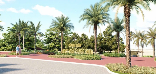 C&ocirc;ng vi&ecirc;n biển Đ&aacute; &Ocirc;ng Địa g&oacute;p phần n&acirc;ng tầm du lịch Mũi N&eacute;- Ảnh 2.