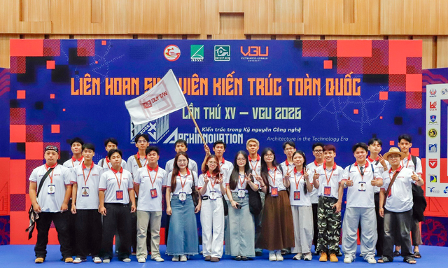 SV Duy T&acirc;n đạt nhiều giải cao tại Li&ecirc;n hoan SV Kiến tr&uacute;c to&agrave;n quốc 2026- Ảnh 1.