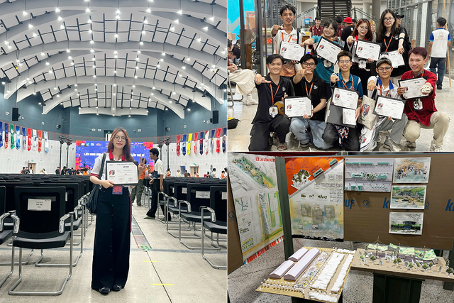 SV Duy T&acirc;n đạt nhiều giải cao tại Li&ecirc;n hoan SV Kiến tr&uacute;c to&agrave;n quốc 2026- Ảnh 5.