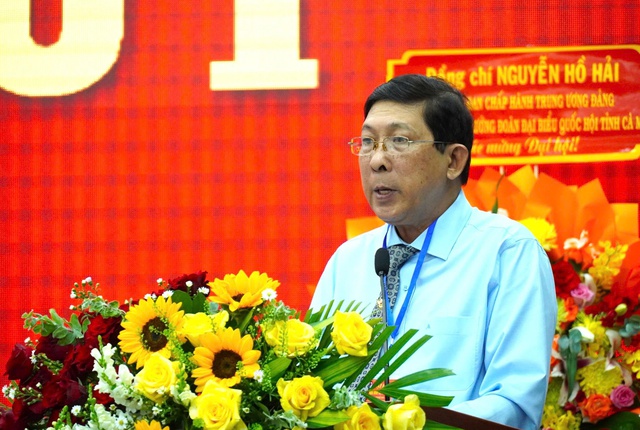 &Ocirc;ng Nguyễn Thanh Dũng t&aacute;i đắc cử Chủ tịch Hội Nh&agrave; b&aacute;o C&agrave; Mau- Ảnh 1.