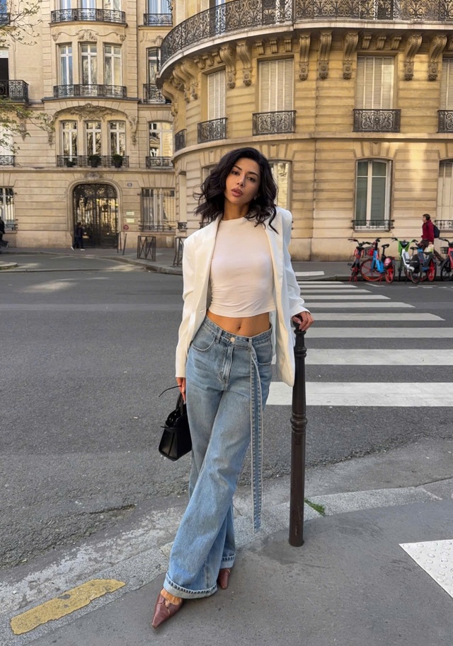 Thoải mái nhưng vẫn thời thượng với quần denim dáng rộng  - Ảnh 8.