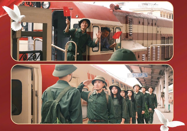 Chuyến t&agrave;u đo&agrave;n vi&ecirc;n H&agrave; Nội 5 Cửa &Ocirc; mừng 30.4- Ảnh 3.