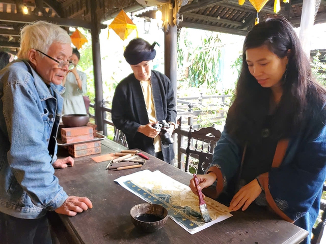  Mang giấy dó 'về nguồn'- Ảnh 1.