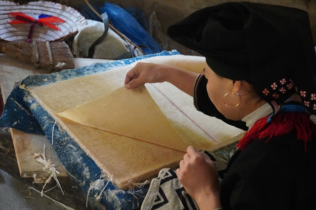  Mang giấy dó 'về nguồn'- Ảnh 2.