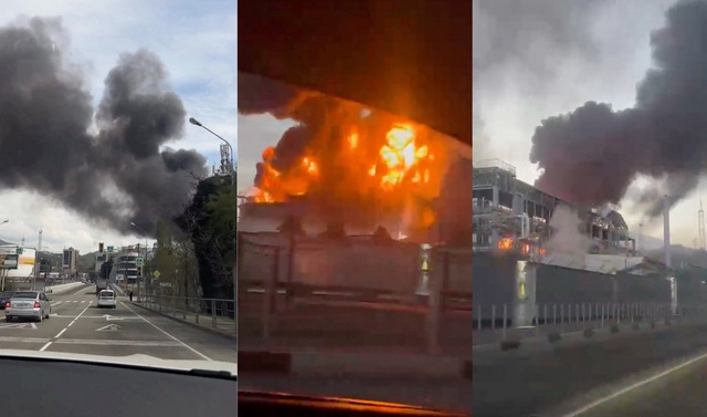 Chiến sự Ukraine ng&agrave;y 1.525: Thảm họa nh&agrave; m&aacute;y Tuapse th&ecirc;m trầm trọng, Nga cảnh b&aacute;o - Ảnh 1.