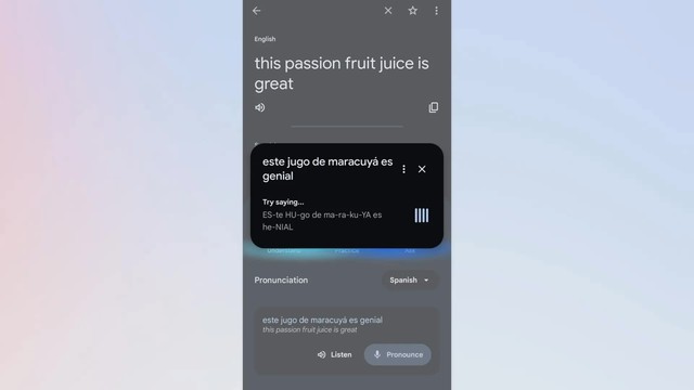 Người d&ugrave;ng đ&atilde; c&oacute; thể luyện n&oacute;i trực tiếp trong Google Translate - Ảnh 1.