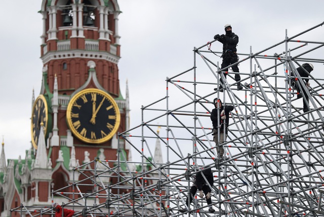 Nga không trưng vũ khí trong cuộc duyệt binh năm nay- Ảnh 2.