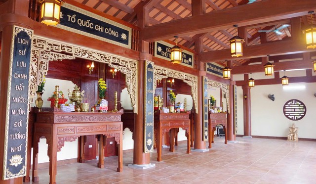 Bộ Quốc phòng hỗ trợ tôn tạo nghĩa trang liệt sĩ Vĩnh Linh ở Quảng Trị- Ảnh 3.