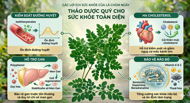 Ăn canh rau ch&ugrave;m ng&acirc;y: Lợi g&igrave; cho gan, n&atilde;o, đường huyết, mỡ m&aacute;u? - Ảnh 2.