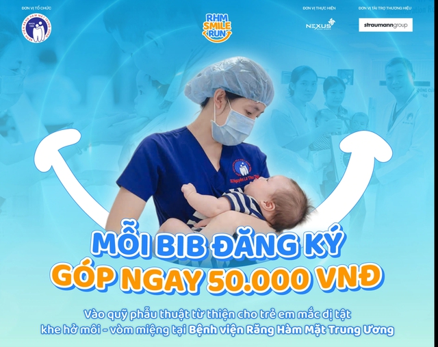 Mỗi bước chạy mang y&ecirc;u thương ở giải chạy Răng H&agrave;m Mặt Smile Run 2026- Ảnh 2.