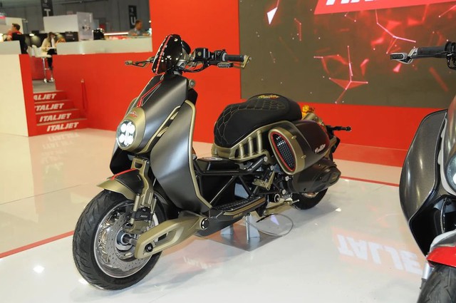 Xe tay ga Italjet Roadster 400 Limited giới hạn 777 chiếc rục rịch về Việt Nam - Ảnh 2.