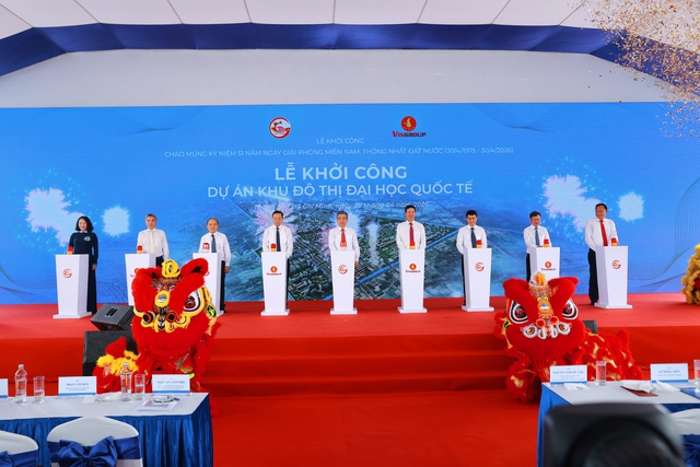 Vingroup khởi công Khu đô thị Đại học Quốc tế rộng 880 ha- Ảnh 1.