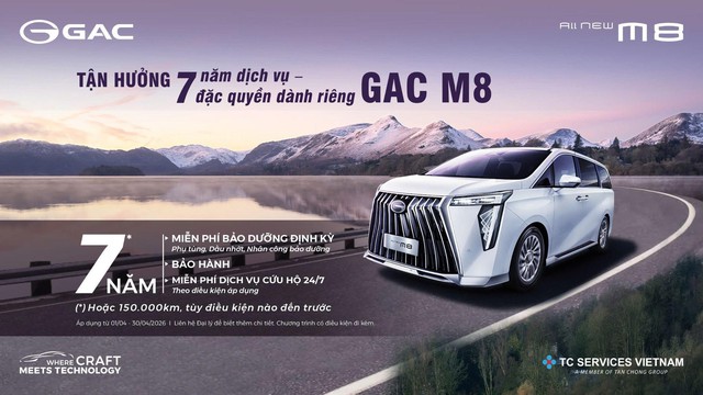 GAC All-New M8 gia tăng đặc quyền từ 1.4: N&acirc;ng tầm gi&aacute; trị sở hữu- Ảnh 1.