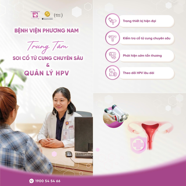 BV Phương Nam ra mắt Trung t&acirc;m Soi cổ tử cung chuy&ecirc;n s&acirc;u v&agrave; quản l&yacute; HPV  - Ảnh 3.