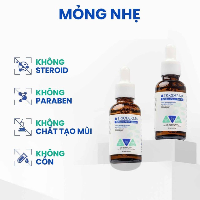 Review serum Trioderma ActiBalance+ Serum có kiểm soát nhờn giúp sạch mụn, ngừa thâm sau 1 tuần? - Ảnh 5.