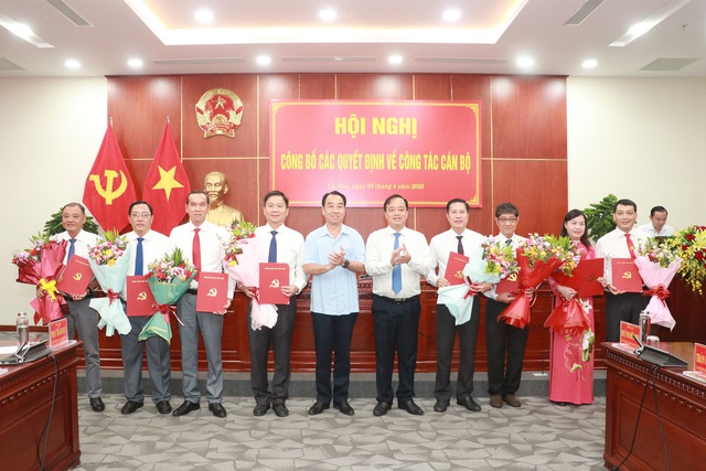 C&agrave; Mau: Lu&acirc;n chuyển điều động bổ nhiệm nhiều c&aacute;n bộ chủ chốt   - Ảnh 1.